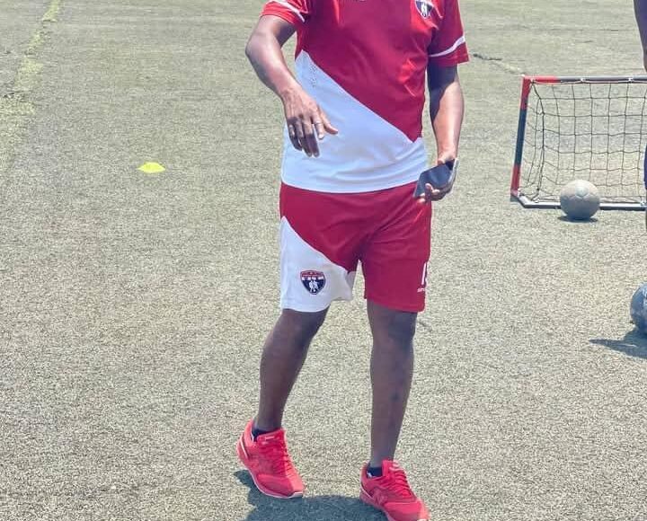 Cheick Ahmed Kaloko Coach de L'ASMLK en action